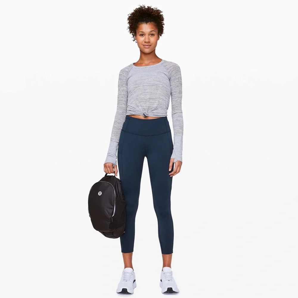 Lululemon Fast and Free High-Rise Cropped Leggings II 23